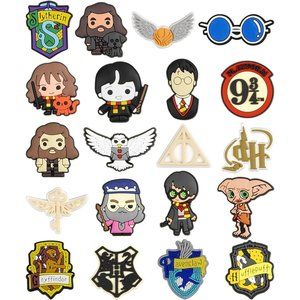Harry Decoration Charms Gift for Boys Girls Kids Teens and Women Adults
